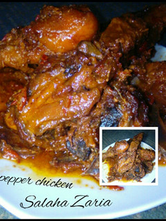 A picture of Pepper chicken.