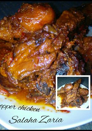 A picture of Pepper chicken.