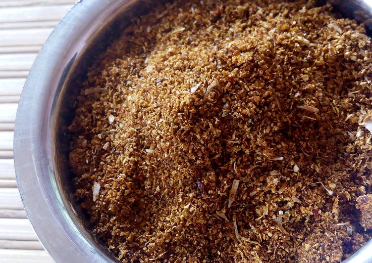 How to Make Homemade Nalla karam (andhra spice powder)