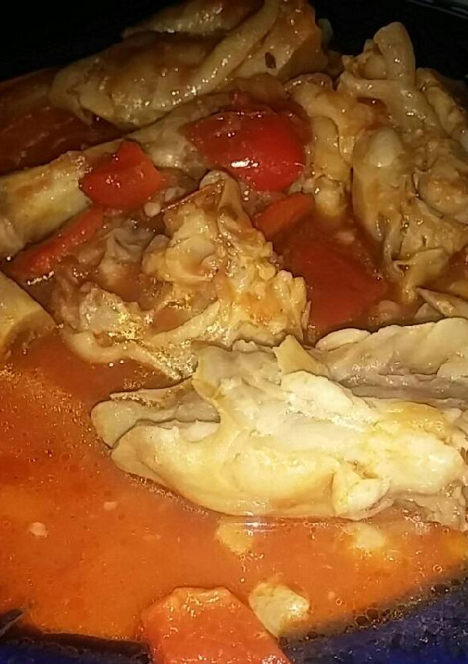 Una foto de 486. Manitas de cerdo salsa picante