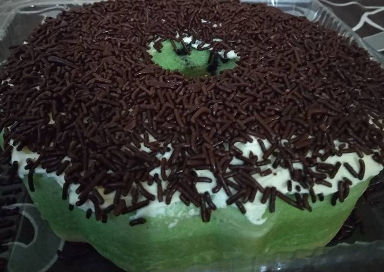 Bolu Pandan Kukus