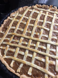 Una foto de Pastafrola de dulce de leche 🤤