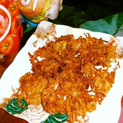 A picture of Crispy Lacha pakora.