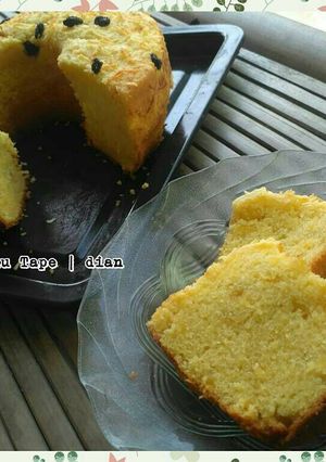 Foto resep Cake Tape Keju / Bolu Tape (chenniezhang)