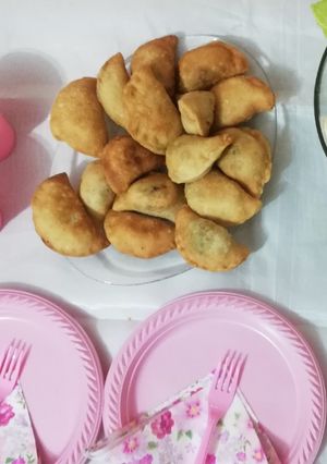صورة لوصفة سمبوسك بصدر الدجاج