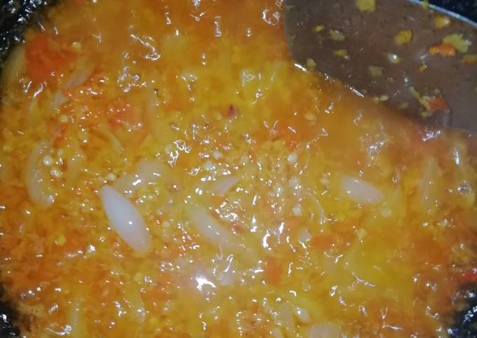 Wajib Coba! Sambel Bawang Bombay enak banget