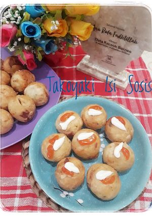 Foto resep Takoyaki Isi Sosis