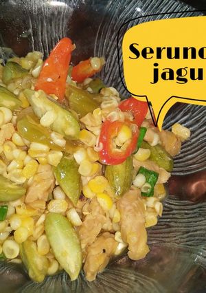 Foto resep Serundeng jagung / grengseng jagung