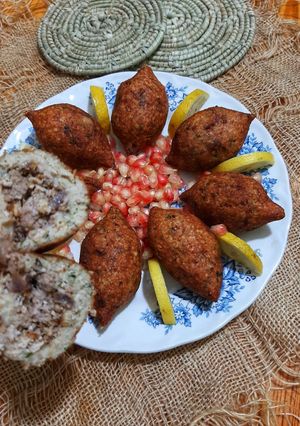 صورة لوصفة الكبة المقلية من ايديا جزايرية