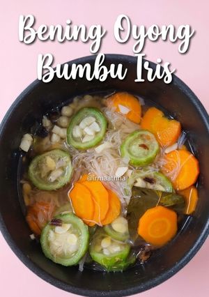 Foto resep Bening Oyong Bumbu Iris