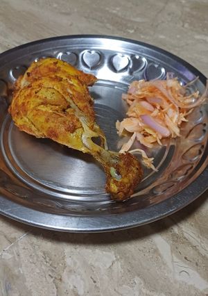 A picture of Chicken tandoor.