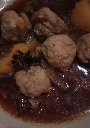 Foto resep Semur bola bola daging