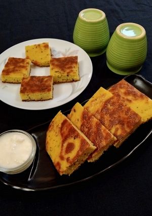 A picture of No Fermentation breakfast Handvo.