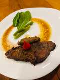 Bife sauce au vin blanc