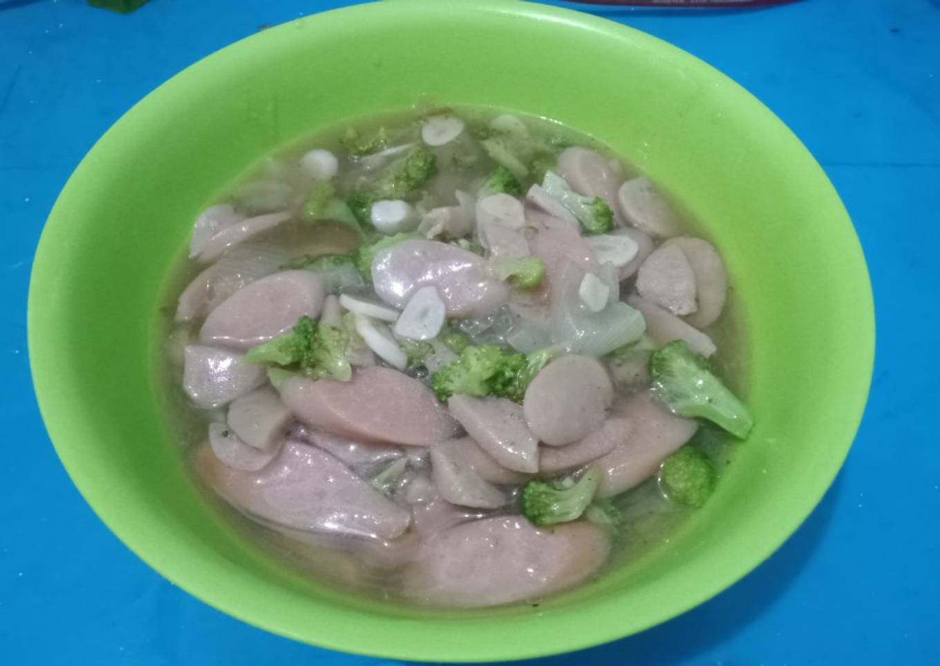 TUMIS BROKOLI (Bakso+sosis) - SIMPLE