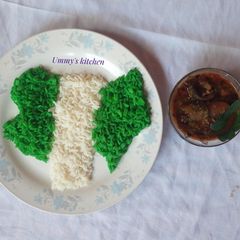A picture of Nigerian Independence Rice.
