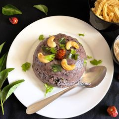 A picture of Black Rice Pongal.