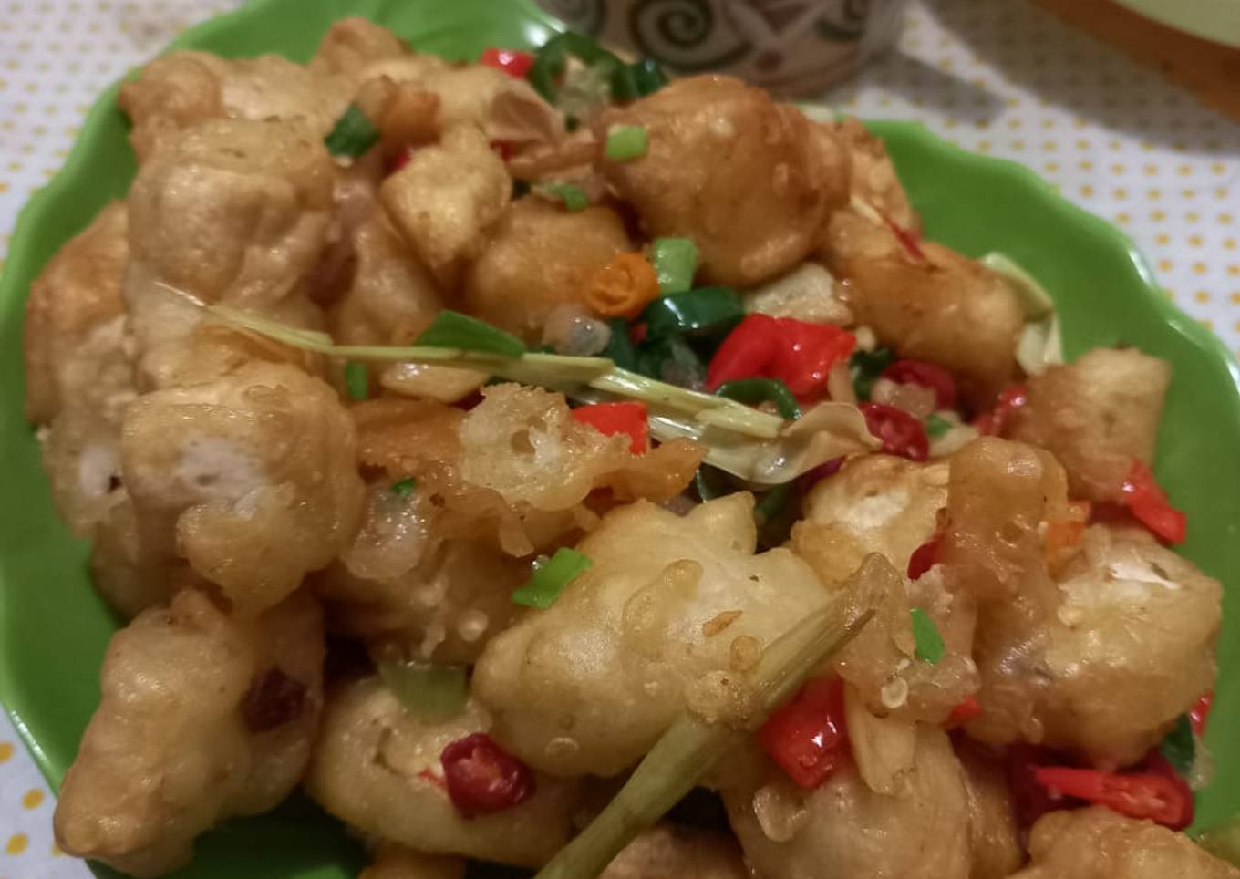 Tahu Cabai Garam