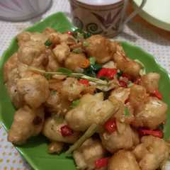 A picture of Tahu Cabai Garam.