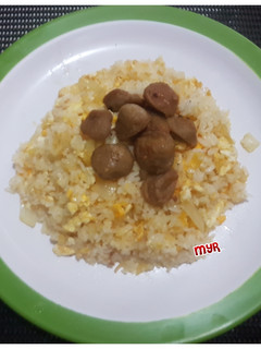 Foto resep Nasi Goreng Mentega Telur Bakso Sapi