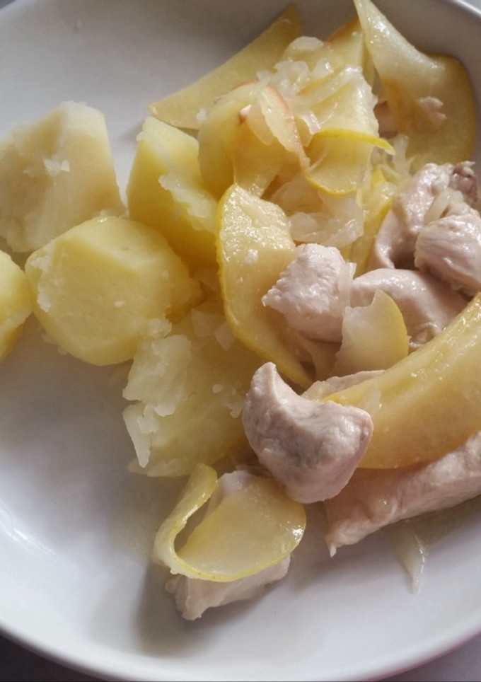 Una foto de Pollo a La Manzana