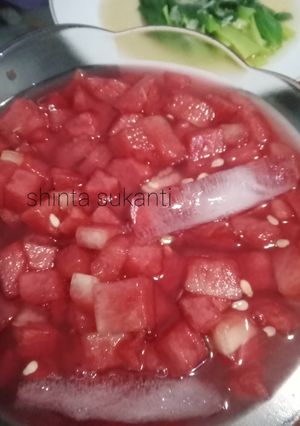 Foto resep Es semangka india