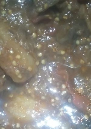 A picture of Baingan Aloo.