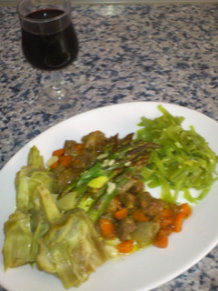 Una foto de Ternera guisada con verduras
