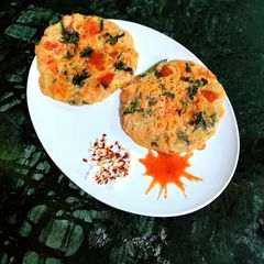 A picture of Veggies Uttapam.