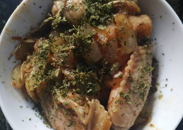 Chinese Chicken with Herb Soysauce