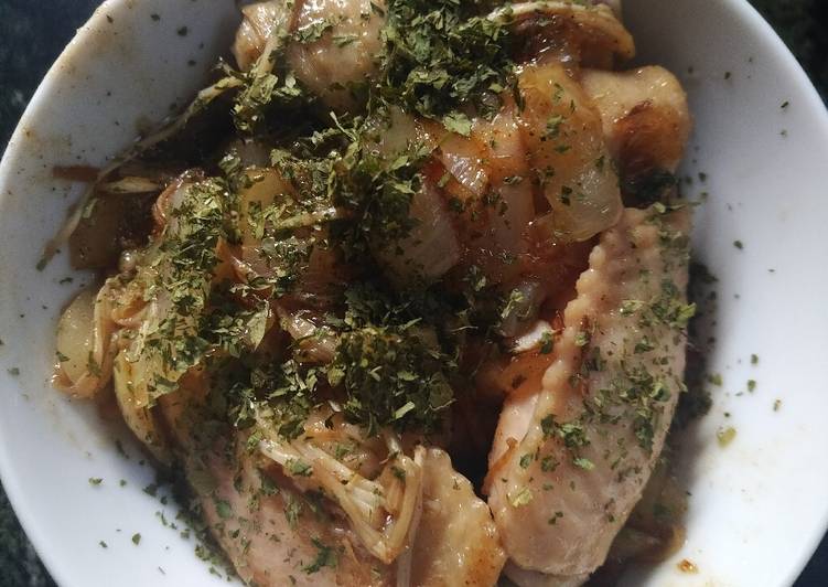 Easiest Way to Make Quick Chinese Chicken with Herb Soysauce