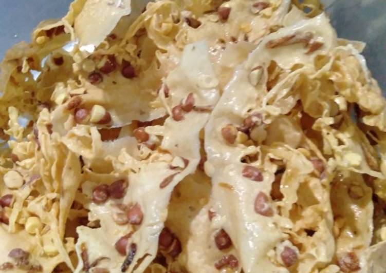 Peyek Kacang anti gagal & kriuk ala Bunda Shafa Haffizh