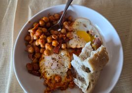 A rendition of Shakshuka