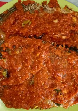 Foto resep Gurami Goreng Bumbu Merah