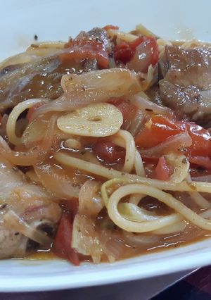 รูปของ Spaghetti Pork Ribs Tomato Sauce