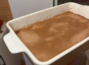 Una foto de Tiramisú Vegano con Galletas de Vainilla