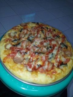 Foto resep Pizza tanpa telur