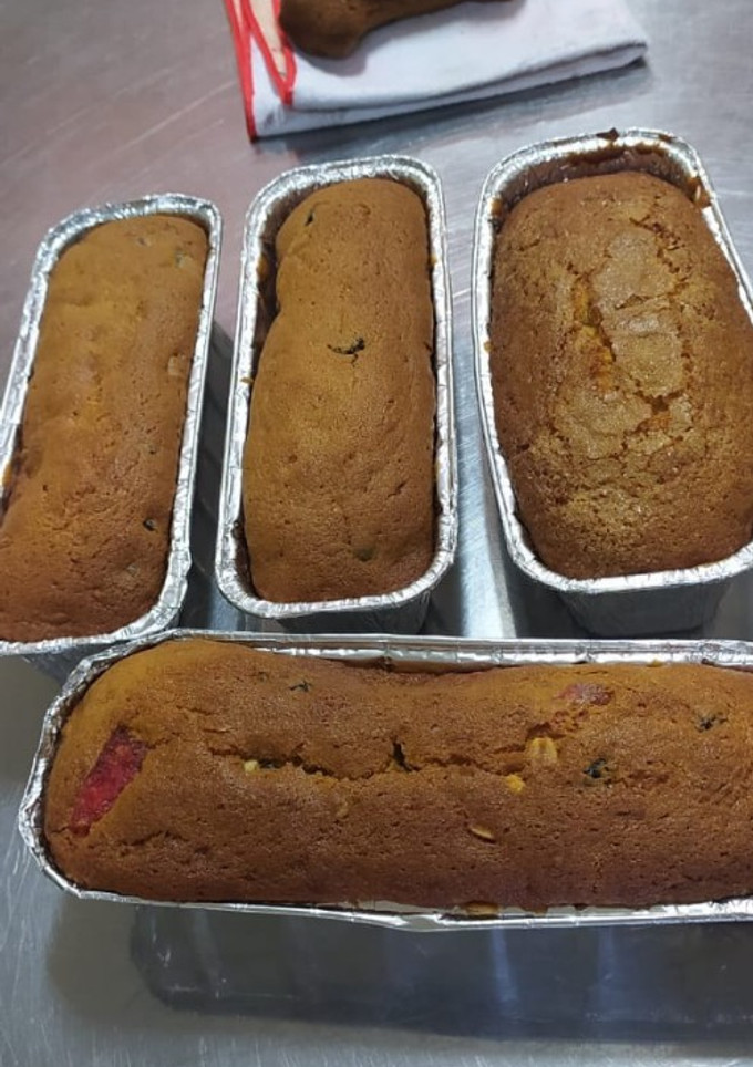 Una foto de Budín sabor yerba mate