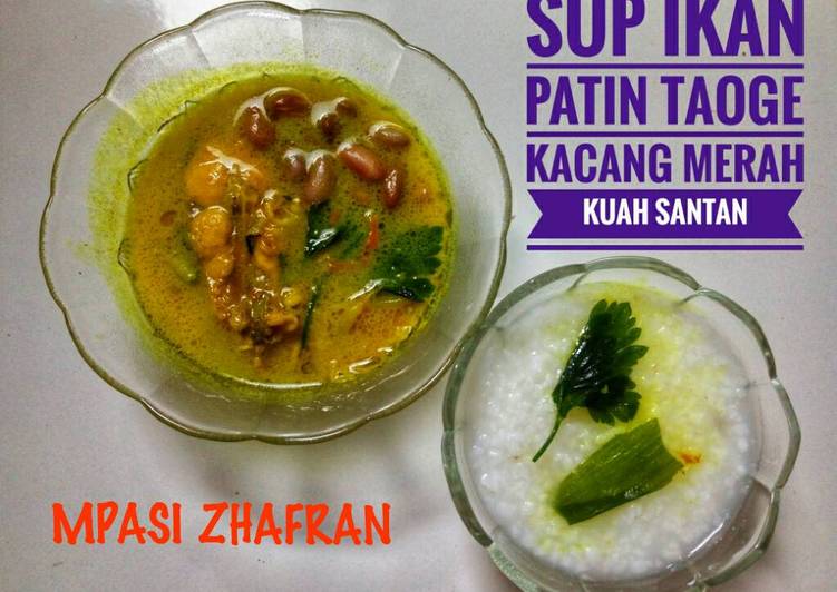 Bumbu Sup ikan patin taoge kacang merah kuah santan 🍲 // 1 tahun | Cara Bikin Sup ikan patin taoge kacang merah kuah santan 🍲 // 1 tahun Yang Enak Banget