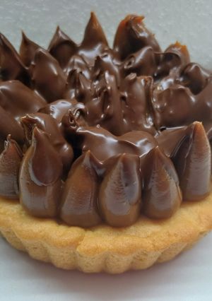 Una foto de Tarta conitos de dulce de leche