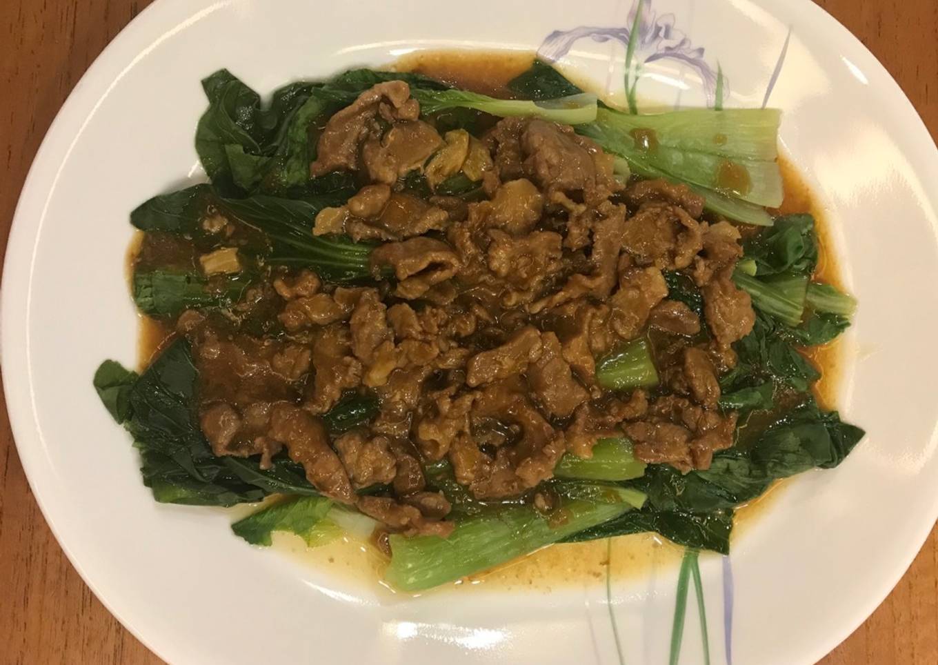 Pok Choy Cah Babi