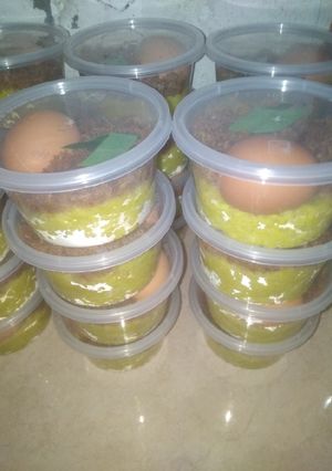 Foto resep Pulut kuning unti kelapa untuk khatam Qur'an