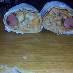 A picture of Shawarma.