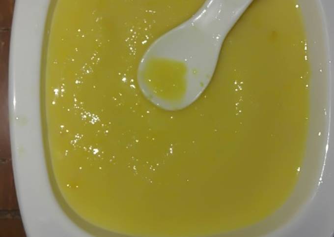 Yuk intip, Bagaimana cara memasak Jagung manis makan siang Dede sultan usia 6 bulan seminggu yang enak