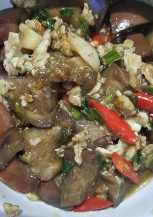 Foto resep Cah Terong Telur Pedas