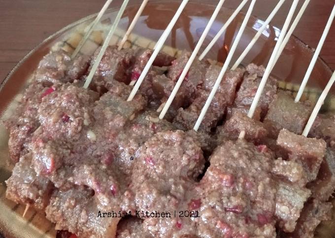 Yuk intip, Resep enak bikin Sate Kikil  enak