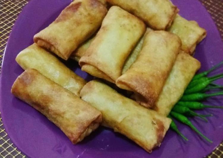 Cara Memasak Lumpia Udang Rasa Nendang Yang Nikmat