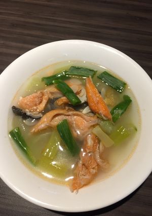Foto resep Sayur Bening Oyong Salmon