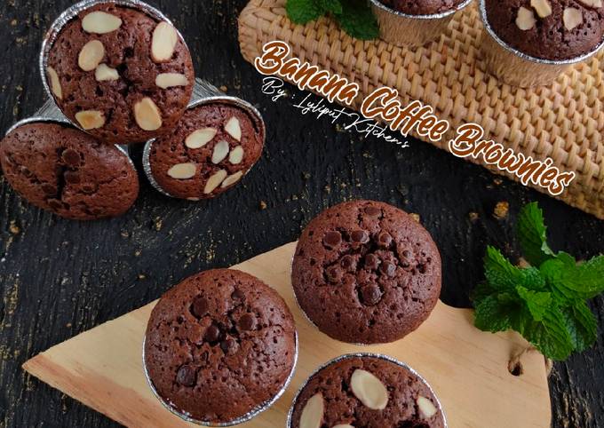 Cara Bikin Banana Coffee Brownies Menu Enak