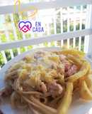 Pastas con pollo